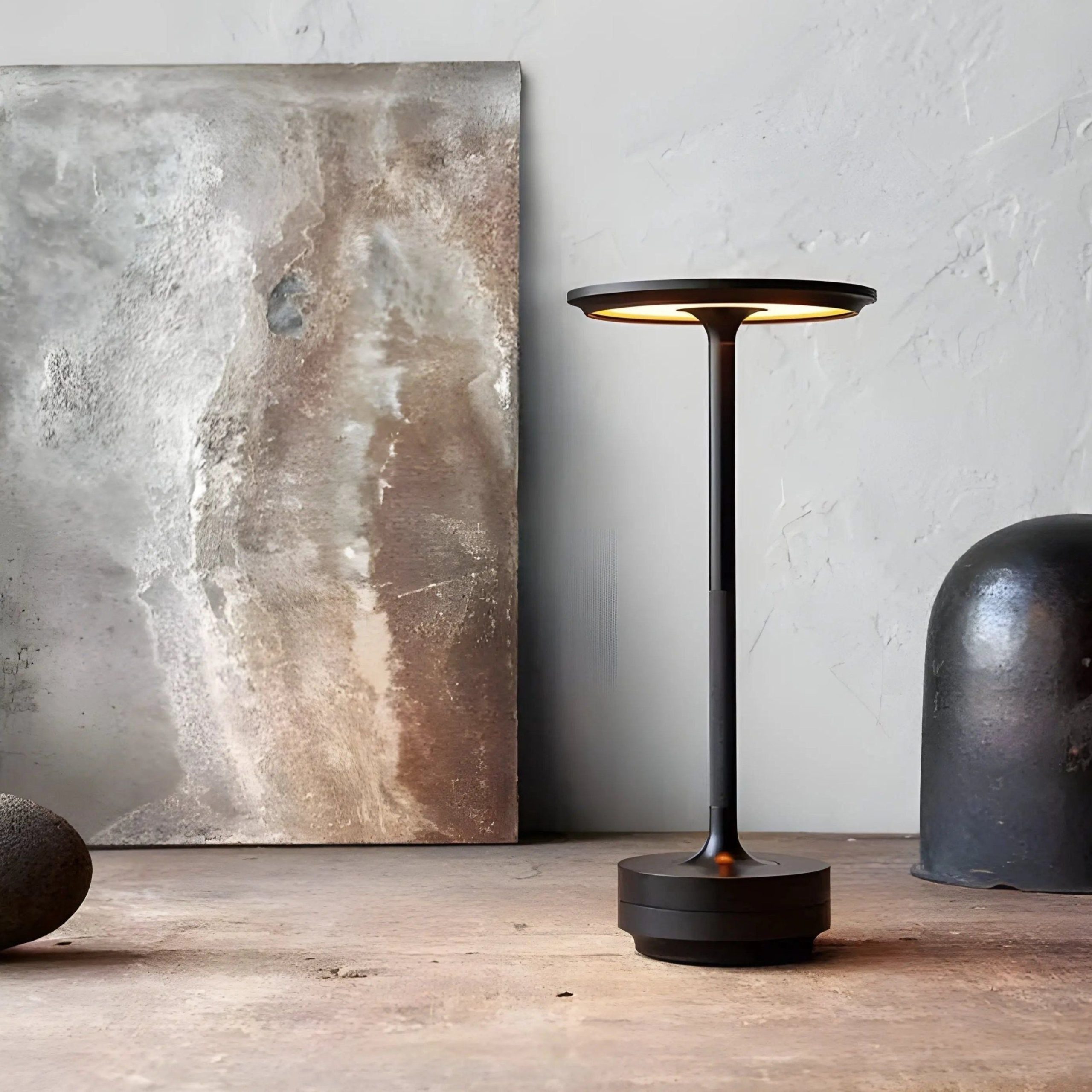 Ambian Nachtlampe - Elegante Drahtlose Nachttischlampe - Tischleuchte ohne kabel