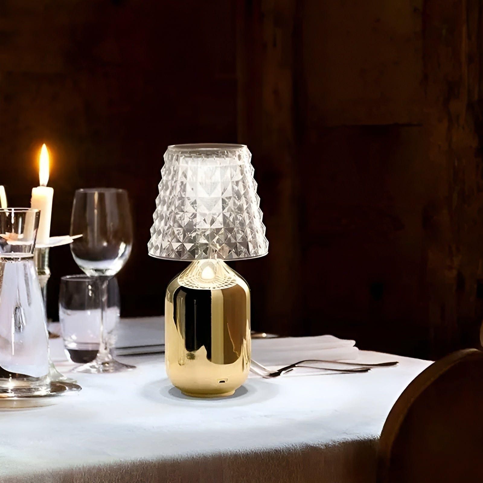 Zaroti Tischlampe - USB Wiederaufladbare Designerlampe mit Smart Touch