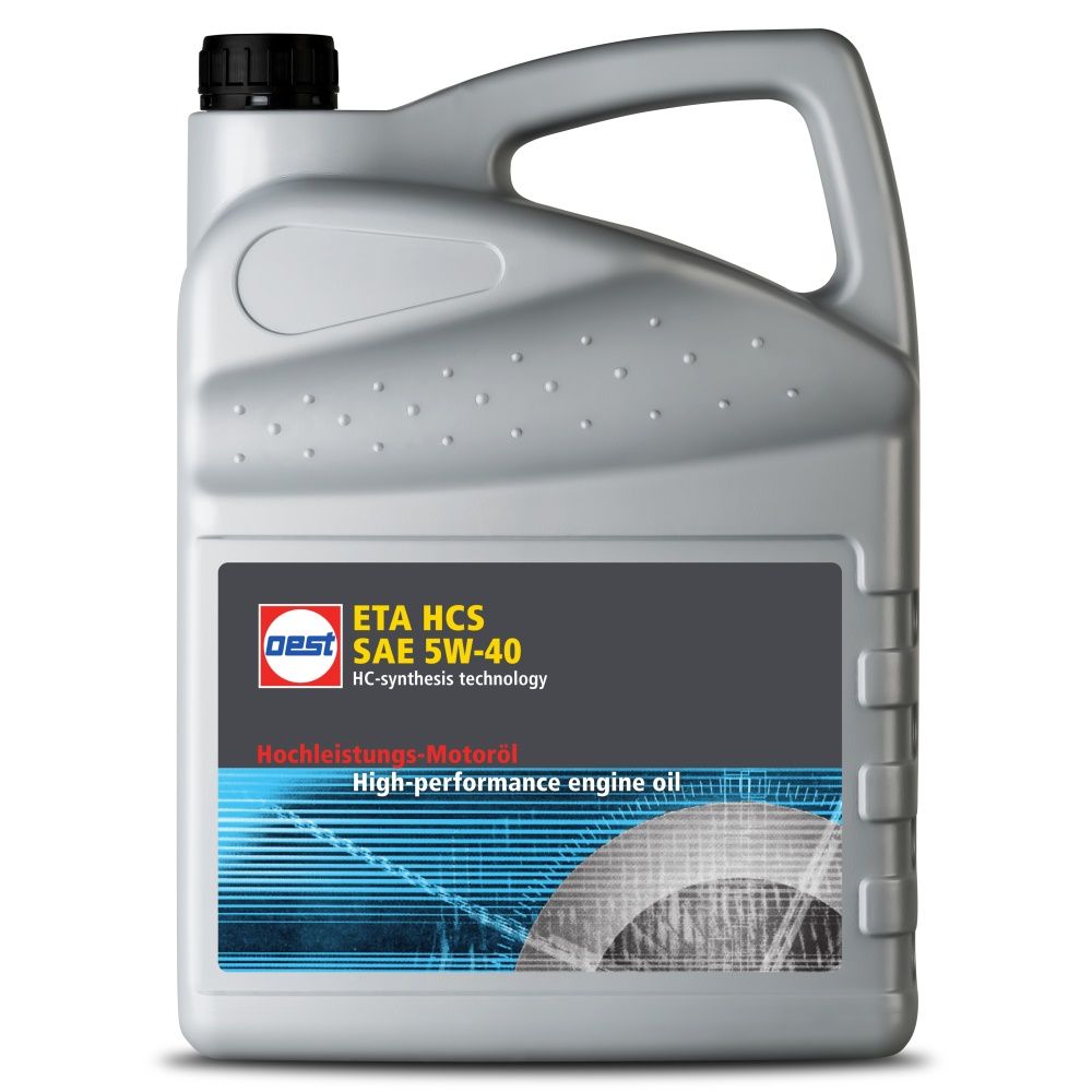 OEST Hochleistungs-Motoröl ETA HCS SAE 5W-40 – 5 Liter